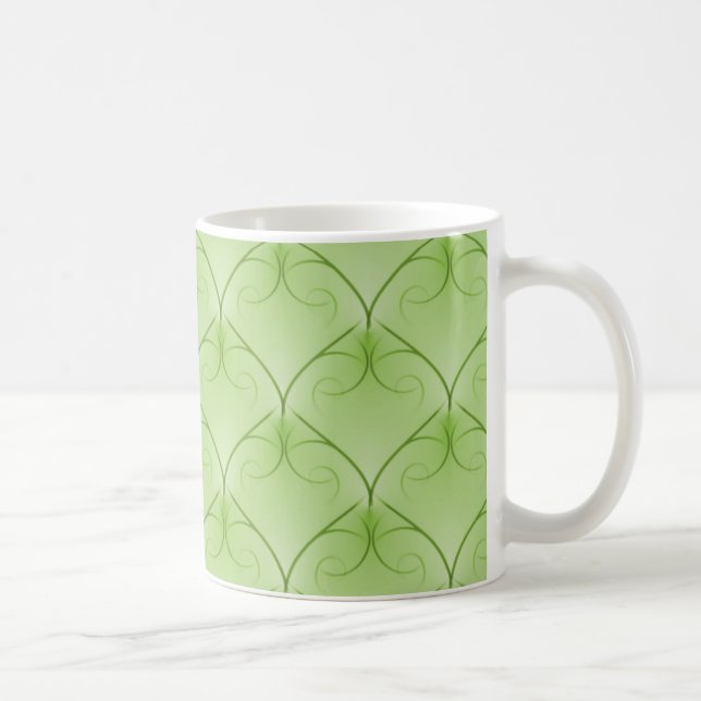 Mug Boug d'élégance sans pareil, vert olive (Droite)