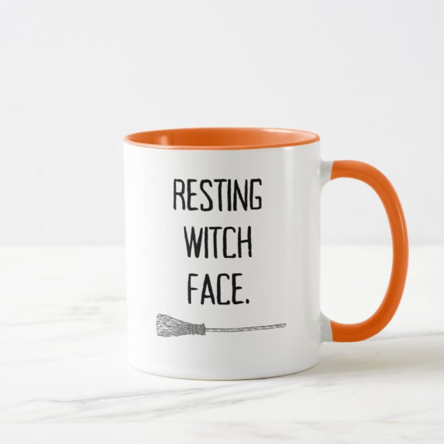 Mug Boug d'Halloween de la Sorcière de repos (Droite)