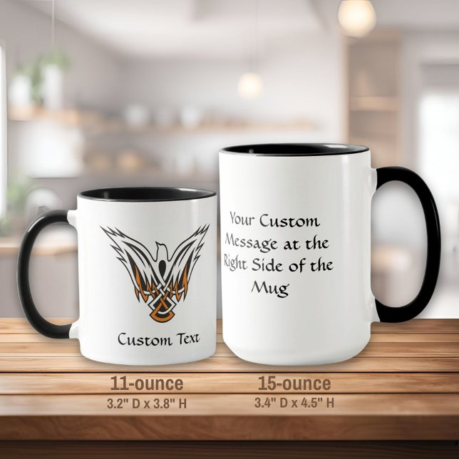Mug Boug d'oiseaux celtes (Créateur téléchargé)