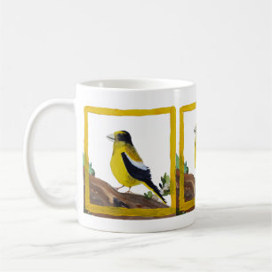 Mug Boug d'oiseaux jaunes