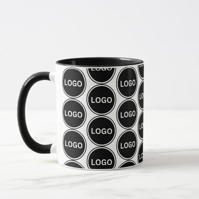 Mug Boug du bureau du Motif du logo de l'entreprise (Gauche)