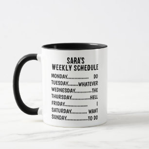 Mug Boug du programme de retraite - Humour personnalis