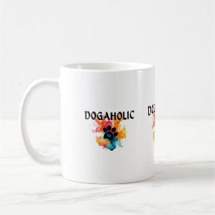 Mug Boug Empreinte de patte Aquarelle - Cadeau Amoureu