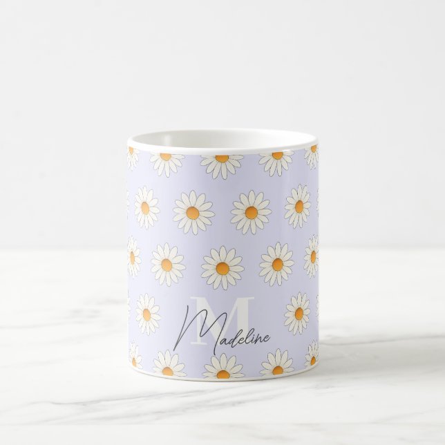 Mug Boug floral marguerite - Coupe de café esthétique  (Centre)