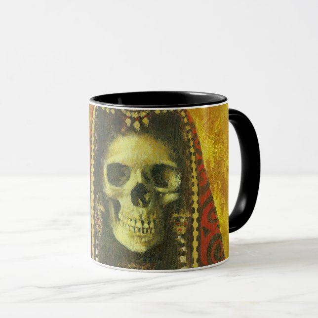 Mug Boug gothique de squelette (Devant droit)