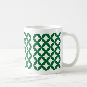 Mug Boug Motif Shippo Vert - Japonais traditionnel De