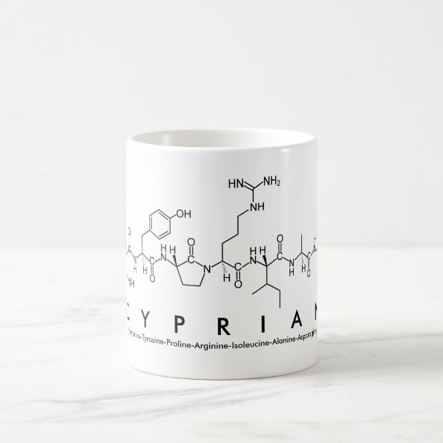 Mug Boug nom peptide Cyprien (Centre)