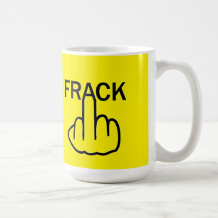 Mug Boug Oiseau Flipping Stop Fracking
