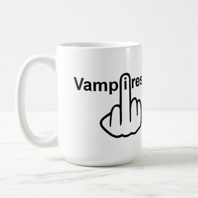 Mug Boug Oiseau renverser Vampires retourné (Gauche)
