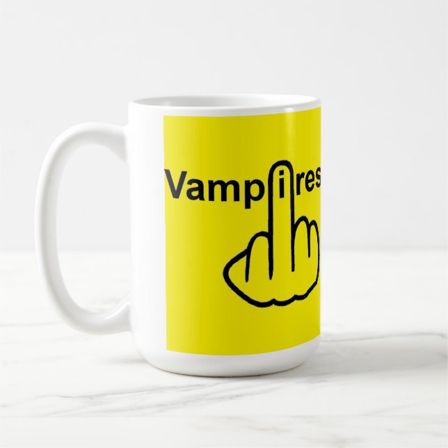 Mug Boug Oiseau renverser Vampires retourné (Gauche)