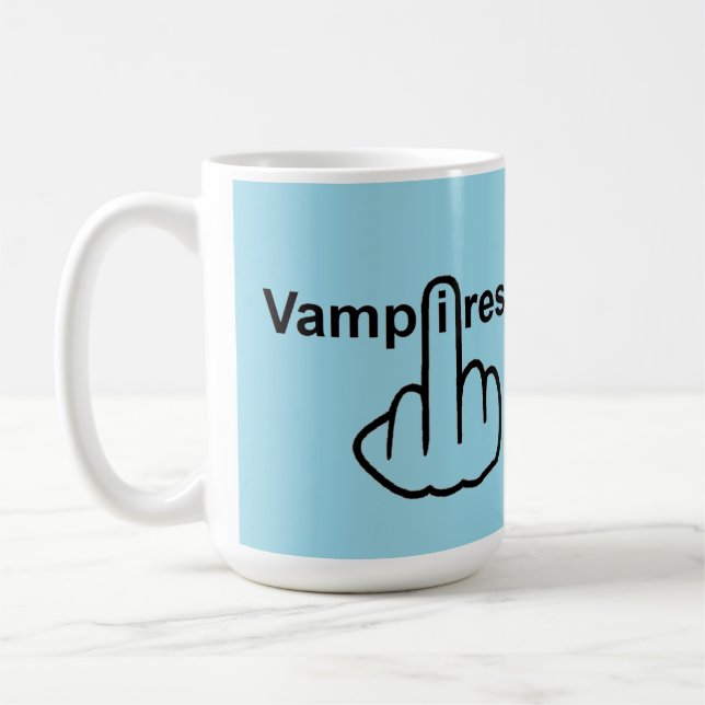 Mug Boug Oiseau renverser Vampires retourné (Gauche)