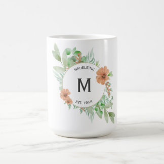 Mug Boug "Pêche florale" - Cadeau personnalisé
