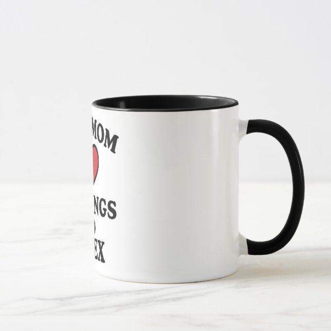 Mug Boug personnalisé "Cette Maman Appartient À" - Mo  (Droite)
