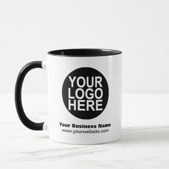Mug Boug promotionnel personnalisé avec logo d'entrepr (Gauche)