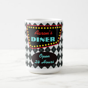 Mug Boug Retro Personnalisé Diner
