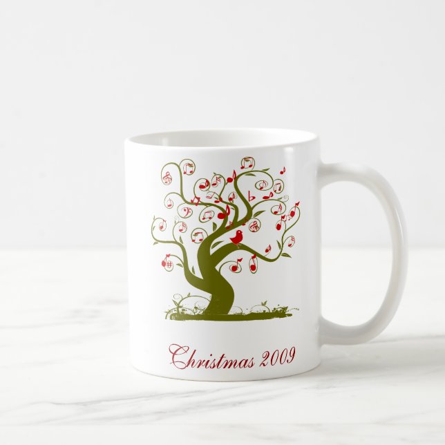 Mug Boug rouge Oiseau de Noël (Droite)