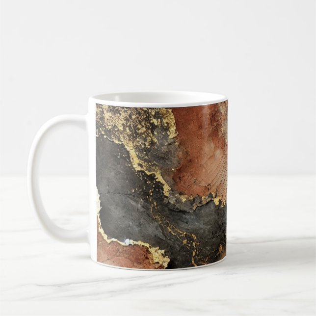 Mug Boug Terre & Or de luxe - Sip in Style! (Gauche)