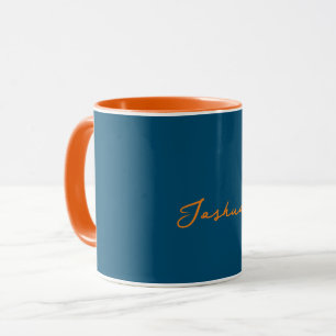Mug Boug Turquoise et orange
