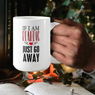 Mug Boug unique pour les amateurs de livres Si je lis
