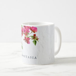 Mug Bougainvilliers Floral Méditerranée Grecque