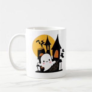 Mug Bouge classique de fantôme Éffrayante et robuste