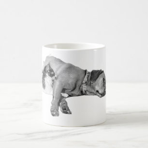 Mug Bouge d'art monochrome pour chien et chat