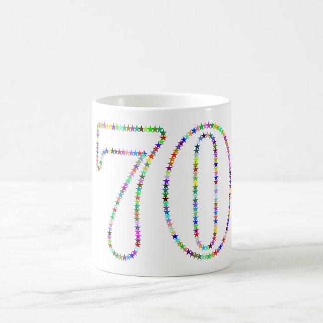 Mug Bouge de 70e anniversaire (Centre)