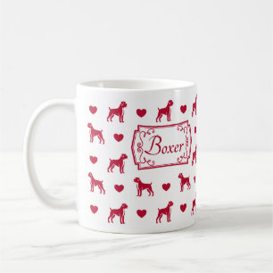 Mug Bouge De Boxer Avec Coeurs