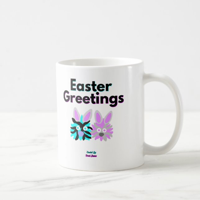 Mug Bouge de café Bunny Fuzzies (Droite)