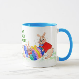 Mug Bouge de café 'Hot Cross Bunnies'
