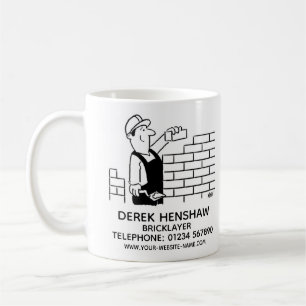 Mug Bouge de café promotionnelle en brique