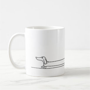 Mug Bouge de chien en saucisse, Bouge de Dachshund, Ca