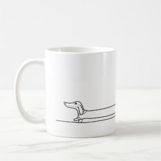 Mug Bouge de chien en saucisse, Bouge de Dachshund, Ca