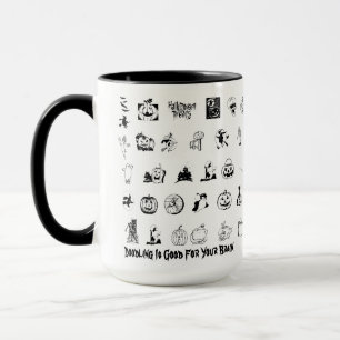Mug Bouge de gribouillage