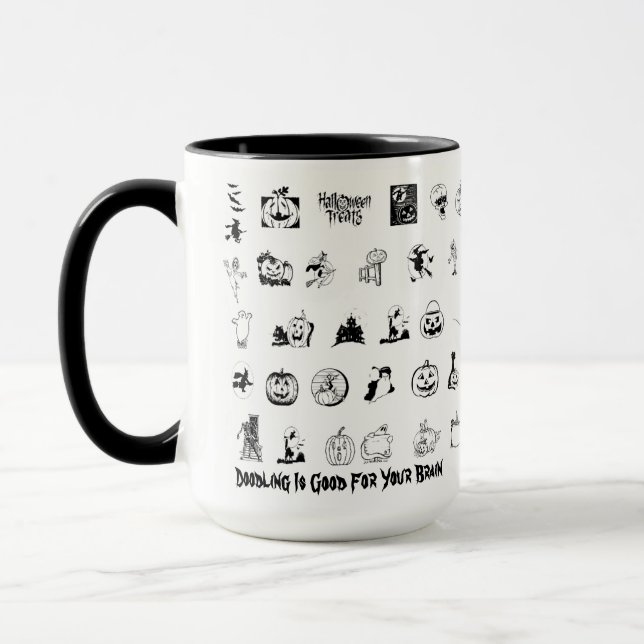 Mug Bouge de gribouillage (Gauche)