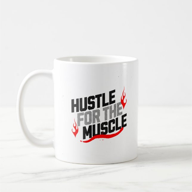 Mug Bougez Pour Les Muscles Gym Motivationnel (Gauche)