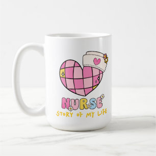 MUG BOUGIE DE CAFÉ INFIRMIÈRE