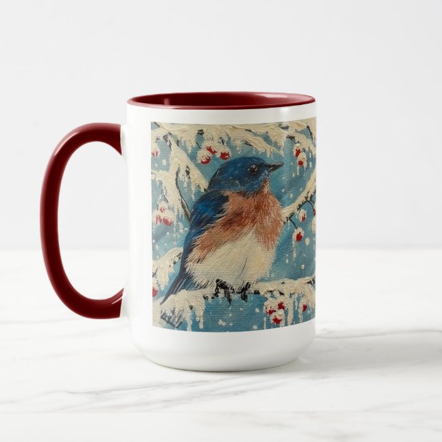 Mug Bougie de myrtille des neiges (Gauche)