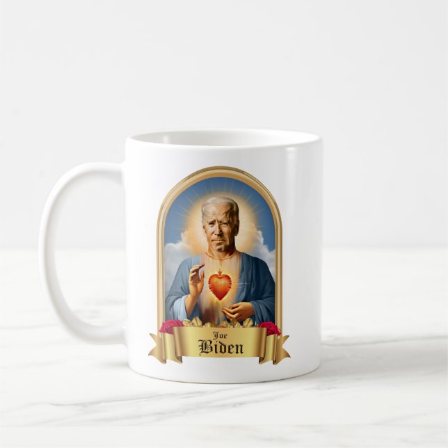 Mug Bougie de prière Saint Joe Biden (Gauche)