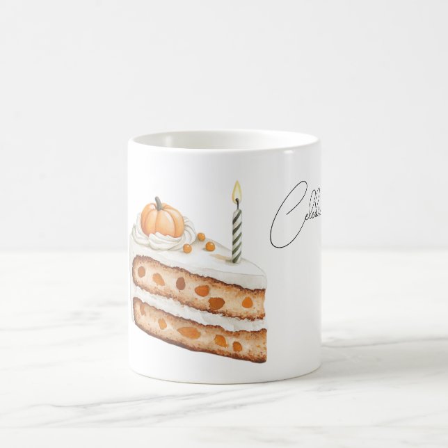 Mug Bougie pour gâteau de citrouille Celebrate   (Centre)