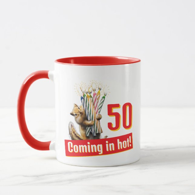 Mug Bougies d'anniversaire de Tamia (Gauche)