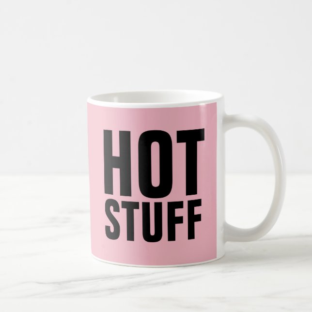 Mug BOUGIES DE CAFÉ CHAUD (Romantic Funny) (Droite)