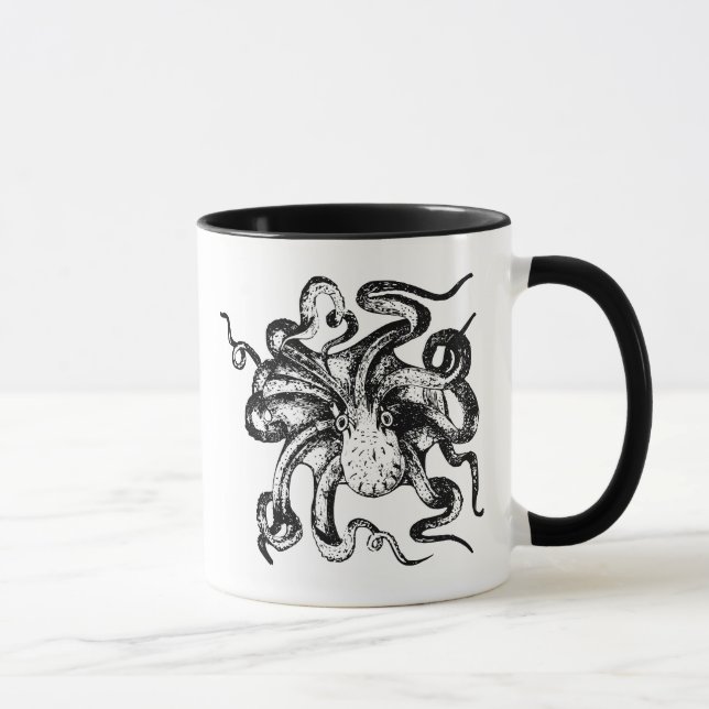 MUG BOUGIES DE CAFÉ OCTOPUS (Droite)