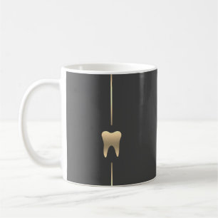 Mug Bouillie de café dentaire minimaliste