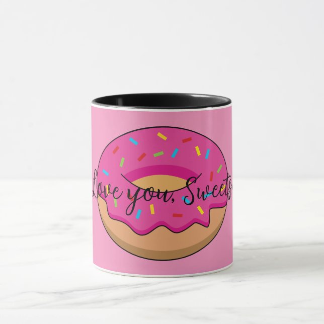 Mug Bouillie de fraises avec des arrosages | Ajouter d (Centre)