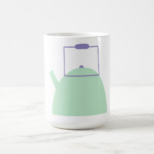 Mug Bouilloire à thé vert clair