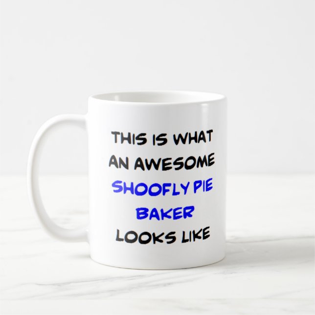 Mug boulangerie à tarte, génial (Gauche)