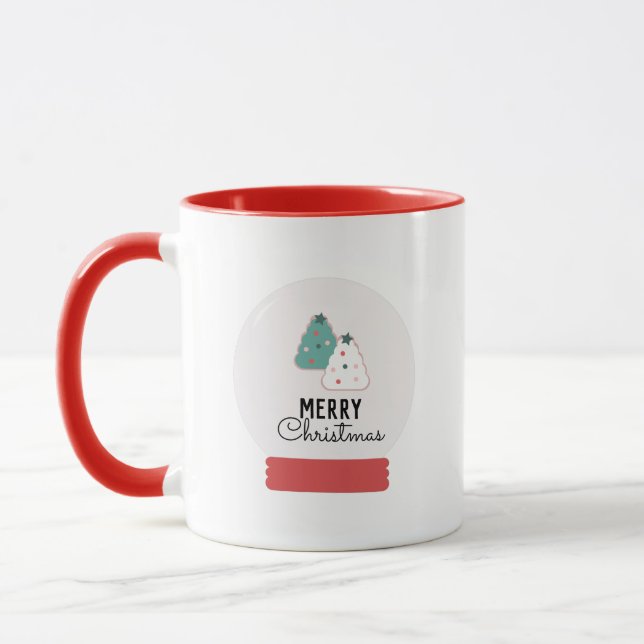 Mug Boule à neige de Noël Cookie     (Gauche)