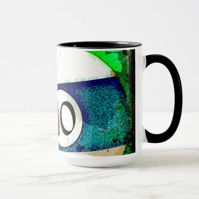 MUG BOULE DE BILLARDS NUMÉRO 10 (Droite)