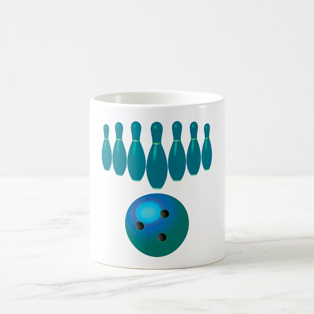 Mug Boule de Quille et Quilles Amusements Sportifs (Créateur téléchargé)